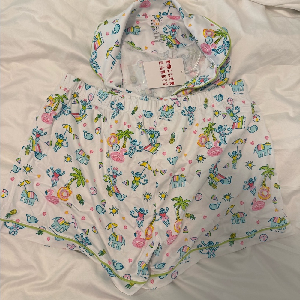 Roller Rabbit Pool Party Pajamas - Picture 3 of 4